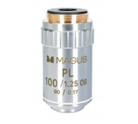 Объектив MAGUS SF100 OIL 100х/1,25 ми Plan Pol ∞/0,17