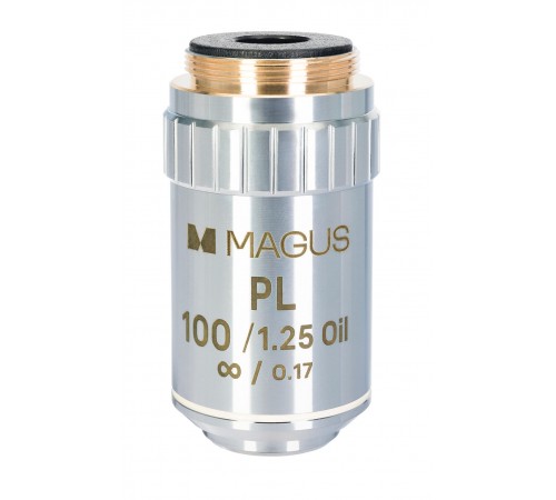 Объектив MAGUS SF100 OIL 100х/1,25 ми Plan Pol ∞/0,17 Объектив MAGUS SF100 OIL 100х/1,25 ми Plan Pol ∞/0,17