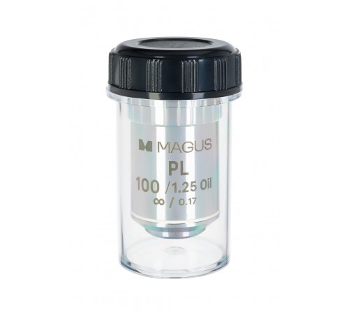 Объектив MAGUS SF100 OIL 100х/1,25 ми Plan Pol ∞/0,17 Объектив MAGUS SF100 OIL 100х/1,25 ми Plan Pol ∞/0,17