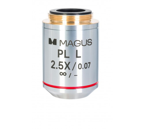 Объектив MAGUS SFR2 2,5х/0,07 Plan L Pol ∞/- Объектив MAGUS SFR2 2,5х/0,07 Plan L Pol ∞/-