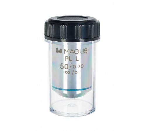 Объектив MAGUS 50PLL 50х/0,70 Plan L WD 3,68 мм Объектив MAGUS 50PLL 50х/0,70 Plan L WD 3,68 мм
