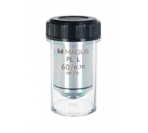 Объектив MAGUS 60PLL 60х/0,70 Plan L WD 2,08 мм Объектив MAGUS 60PLL 60х/0,70 Plan L WD 2,08 мм