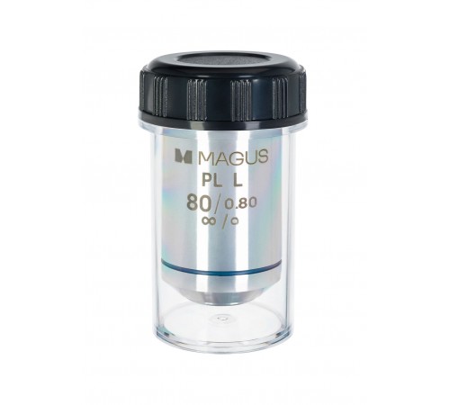 Объектив MAGUS 80PLL 80х/0,80 Plan L WD 1,25 мм Объектив MAGUS 80PLL 80х/0,80 Plan L WD 1,25 мм
