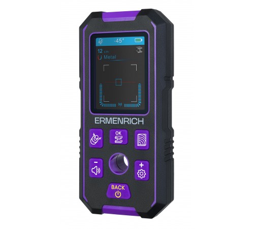 Детектор скрытой проводки Ermenrich Ping SM70 Детектор скрытой проводки Ermenrich Ping SM70