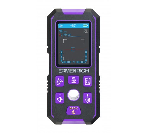 Детектор скрытой проводки Ermenrich Ping SM70 Детектор скрытой проводки Ermenrich Ping SM70