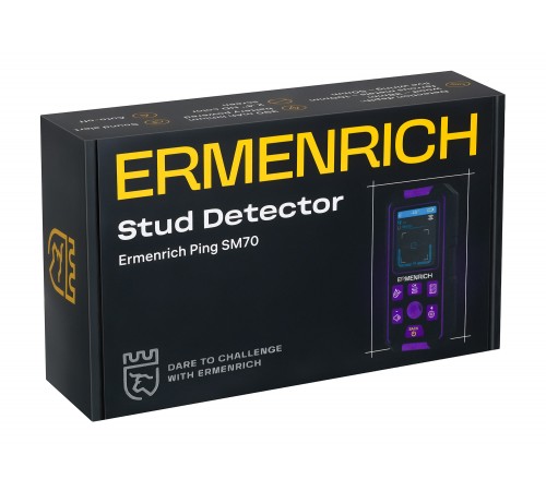 Детектор скрытой проводки Ermenrich Ping SM70 Детектор скрытой проводки Ermenrich Ping SM70