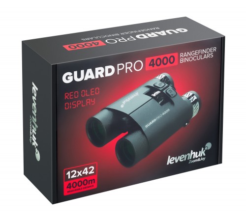 Бинокль с дальномером Levenhuk Guard PRO 4000