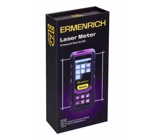 Лазерная рулетка Ermenrich Reel PRO GL100 Лазерная рулетка Ermenrich Reel PRO GL100