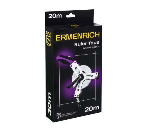 Рулетка геодезическая Ermenrich Reel SX20