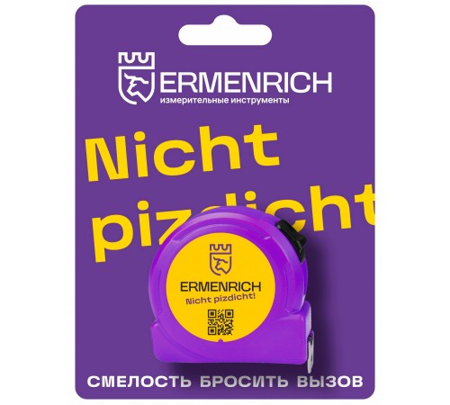Рулетка Ermenrich Reel SB30 «Nicht Pizdicht!»