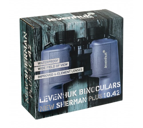 Бинокль Levenhuk New Sherman PLUS 10x42 Бинокль Levenhuk New Sherman PLUS 10x42