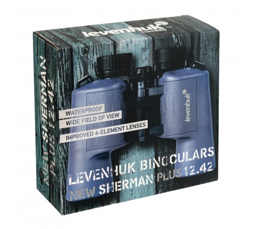 Бинокль Levenhuk New Sherman PLUS 12x42 Бинокль Levenhuk New Sherman PLUS 12x42