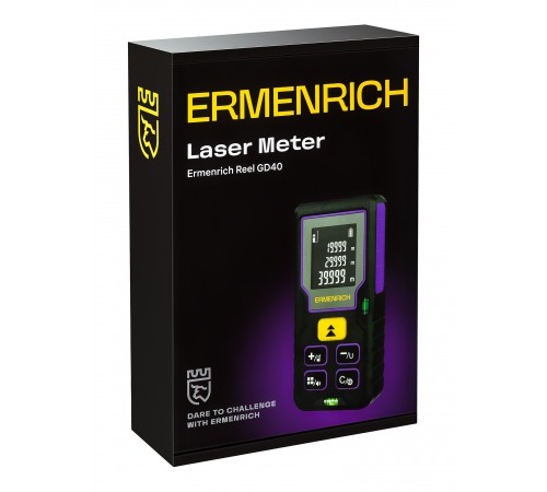 Лазерная рулетка Ermenrich Reel PLUS GD40