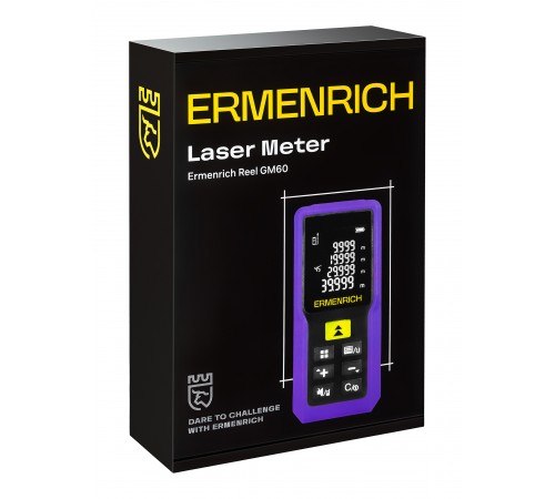 Лазерная рулетка Ermenrich Reel PRO GM60 Лазерная рулетка Ermenrich Reel PRO GM60