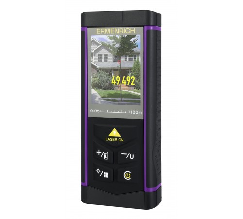 Лазерная рулетка Ermenrich PRO LR100, с камерой