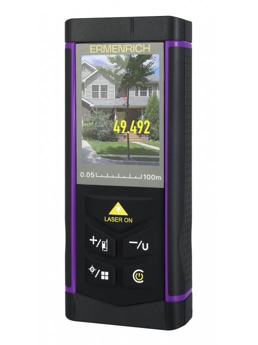 Лазерная рулетка Ermenrich PRO LR100, с камерой