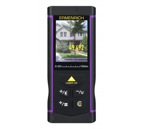 Лазерная рулетка Ermenrich PRO LR100, с камерой