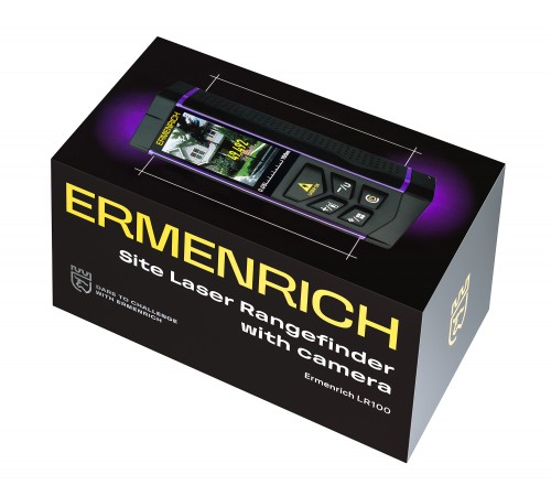Лазерная рулетка Ermenrich PRO LR100, с камерой