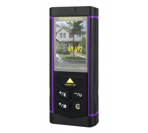 Лазерная рулетка Ermenrich PRO LR200, с камерой