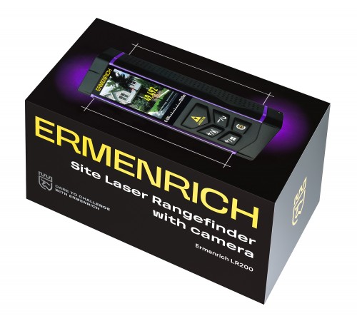 Лазерная рулетка Ermenrich PRO LR200, с камерой