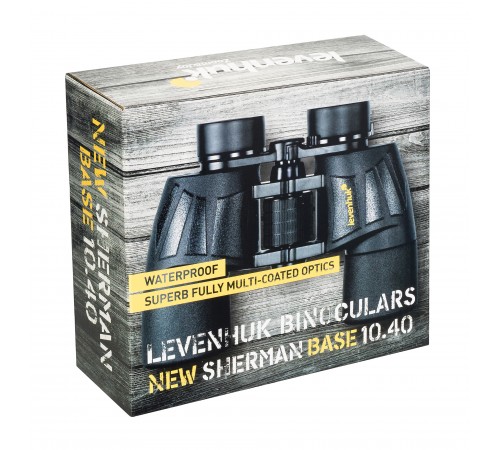 Бинокль Levenhuk New Sherman BASE 10x40 Бинокль Levenhuk New Sherman BASE 10x40
