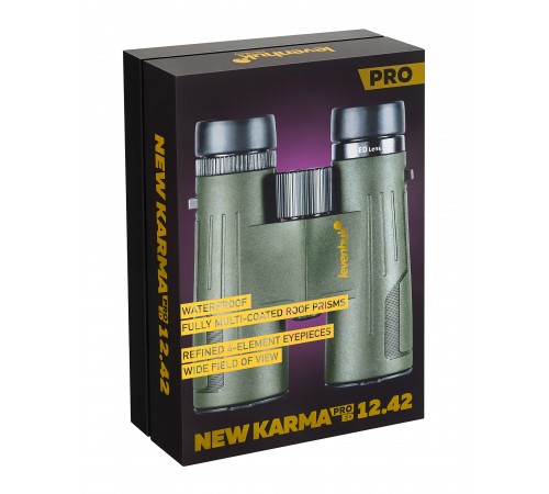 Бинокль Levenhuk New Karma PRO ED 12x42