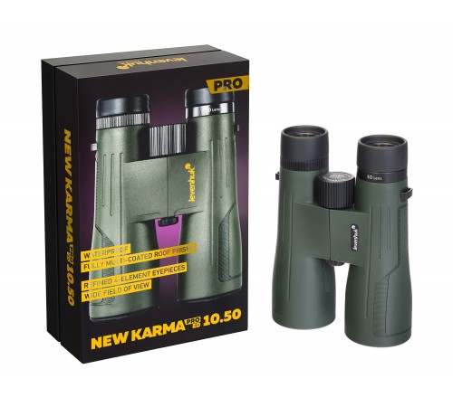 Бинокль Levenhuk New Karma PRO ED 10x50