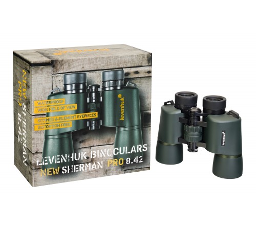 Бинокль Levenhuk New Sherman PRO 8x42
