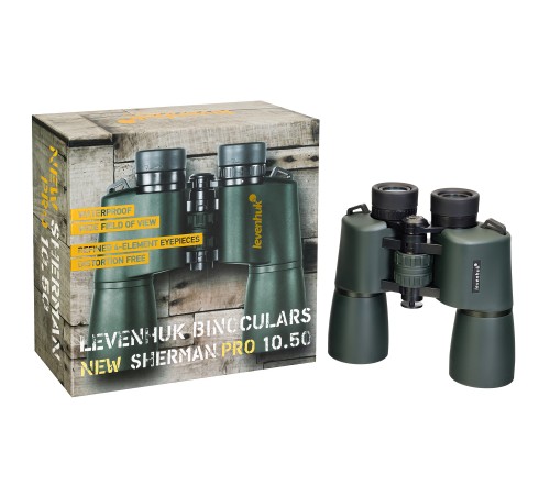 Бинокль Levenhuk New Sherman PRO 10x50