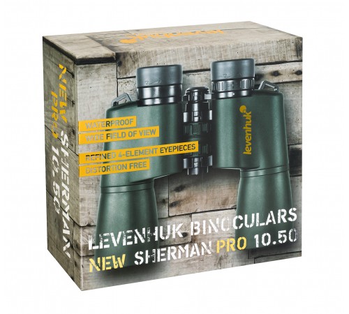 Бинокль Levenhuk New Sherman PRO 10x50