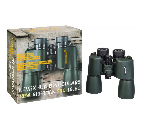 Бинокль Levenhuk New Sherman PRO 16x50