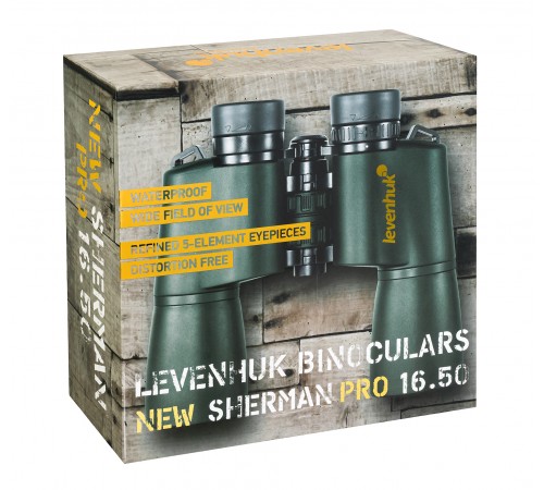 Бинокль Levenhuk New Sherman PRO 16x50