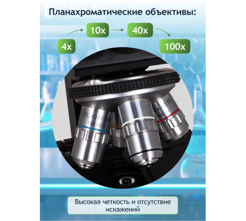 Микроскоп Levenhuk 890B, бинокулярный