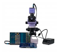 Микроскоп стереоскопический цифровой MAGUS Stereo D8TR LCD для ремонта и пайки