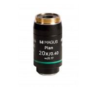 Объектив MAGUS 20PL60 Plan 20х/0,40 ∞/0,17 H60 мм
