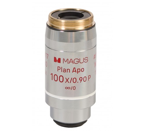 Объектив MAGUS SFR100 APO60 Plan Apo 100х/0,90 P ∞/0 H60 мм Объектив MAGUS SFR100 APO60 Plan Apo 100х/0,90 P ∞/0 H60 мм
