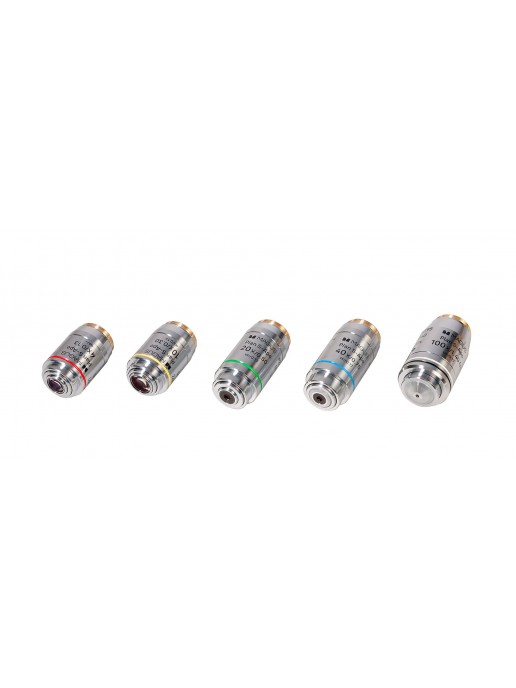 Набор объективов люминесцентных MAGUS FL S-APO60 PlanF S-Apo 4х/10х/20х/40х/100х ми ∞/0,17 H60 мм