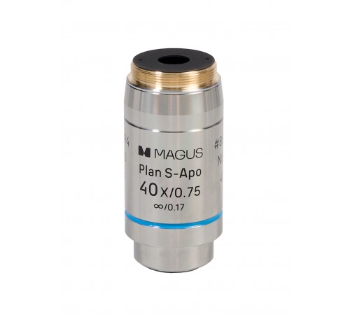Набор объективов люминесцентных MAGUS FL S-APO60 PlanF S-Apo 4х/10х/20х/40х/100х ми ∞/0,17 H60 мм Набор объективов люминесцентных MAGUS FL S-APO60 PlanF S-Apo 4х/10х/20х/40х/100х ми ∞/0,17 H60 мм