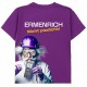 Фирменная футболка Ermenrich «Nicht pizdicht! Сумасшедший электрик», фиолетовая, размер L