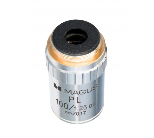 Объектив MAGUS MP100 OIL 100х/1,25 ми Plan ∞/0,17 Объектив MAGUS MP100 OIL 100х/1,25 ми Plan ∞/0,17