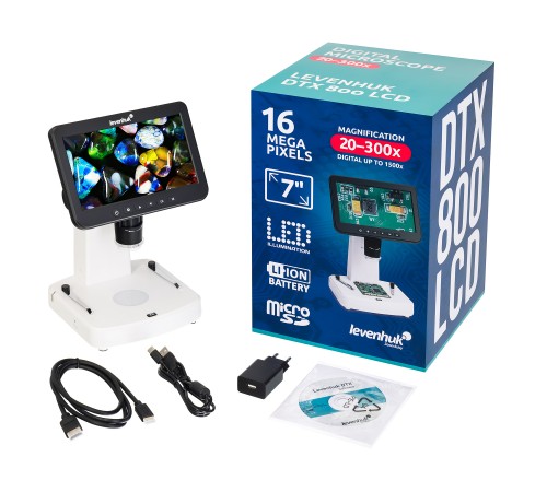 Микроскоп цифровой Levenhuk DTX 800 LCD