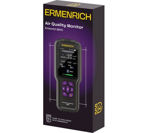 Монитор качества воздуха Ermenrich QM10