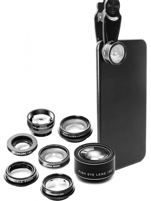 Набор объективов для смартфона Levenhuk Lens S7