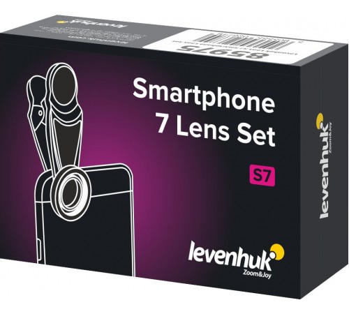 Набор объективов для смартфона Levenhuk Lens S7 Набор объективов для смартфона Levenhuk Lens S7