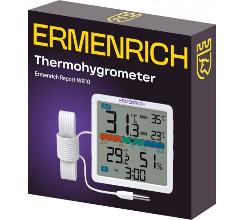 Термогигрометр Ermenrich Report WR10