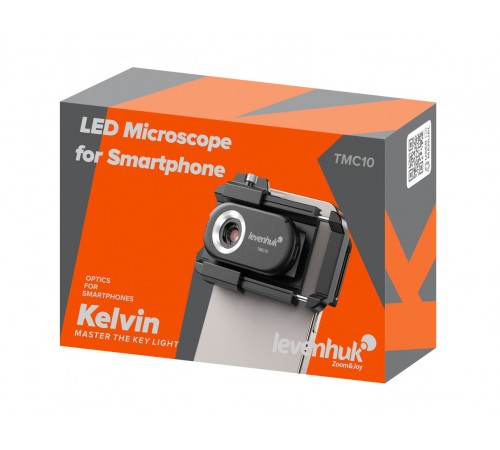 Микроскоп для телефона с подсветкой Levenhuk Kelvin TMC10