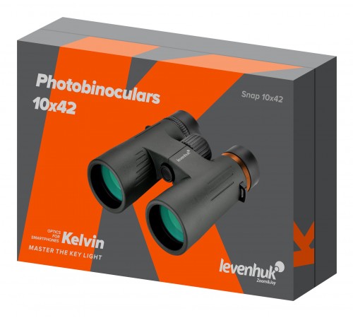 Фотобинокль Levenhuk Kelvin Snap 10x42