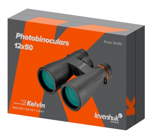 Фотобинокль Levenhuk Kelvin Snap 12x50