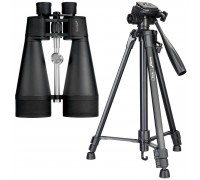 Набор: бинокль Levenhuk Bruno BASE 20x80 со штативом
