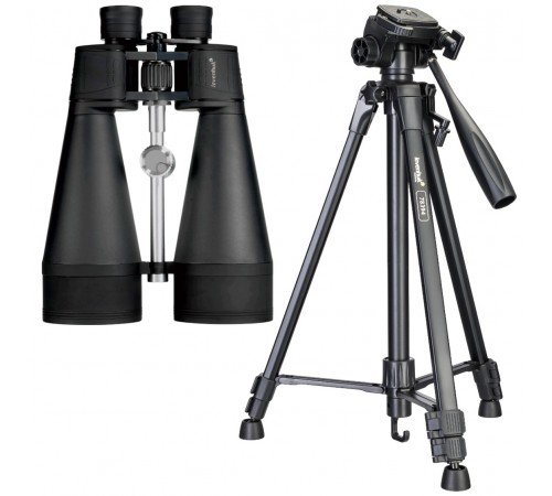 Набор: бинокль Levenhuk Bruno BASE 20x80 со штативом